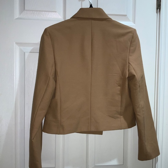 Express Peak Label Double Breasted Cropped Jacket Sz S goldtone buttons - Picture 4 of 6